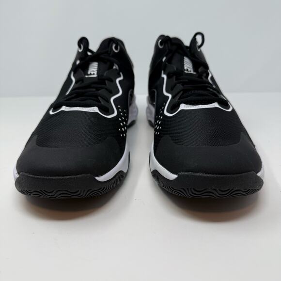 Nike Fly By Mid3 Shoes Men's 15 Black White Lightweight Traction Basketball EUC - Picture 3 of 12